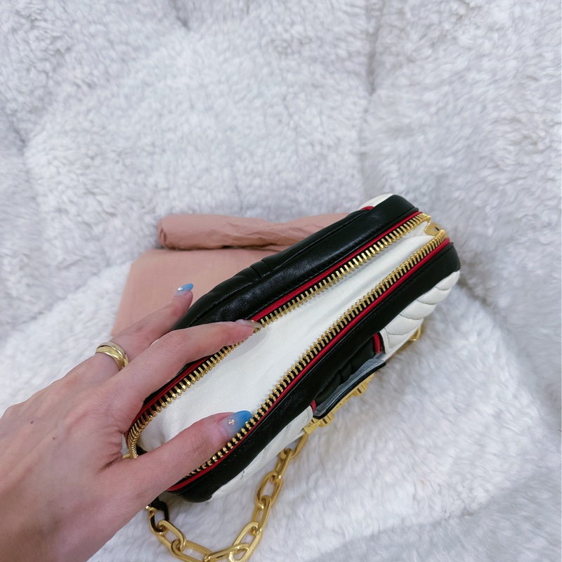 Miu Miu 機車包（全真皮）手提包-8