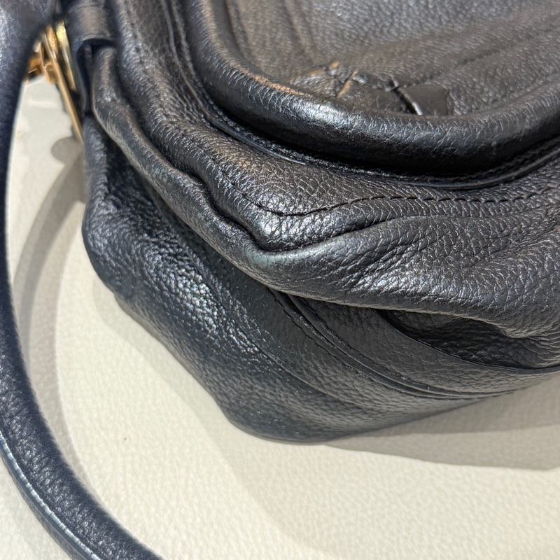 Chloe Paraty 中號 黑色 肩背包 手提包-11