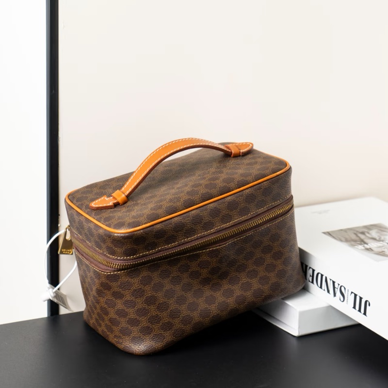 Celine 老花凱旋門化妝盒 斜挎包-0