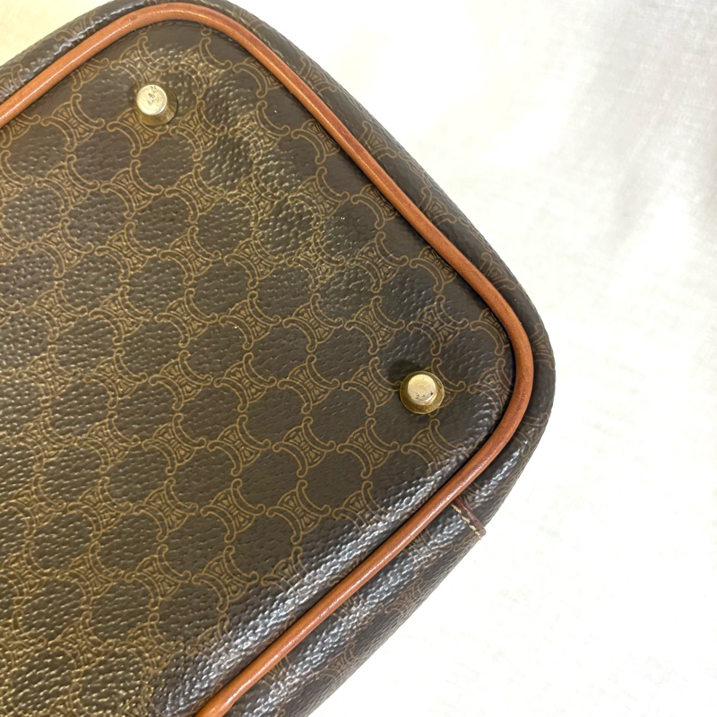 Celine 老花凱旋門化妝盒 斜挎包-15