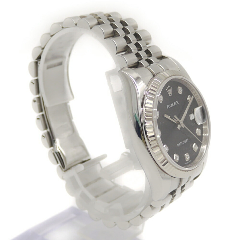 勞力士 Rolex Datejust 10P 鑽石 116234G SS/WG 自動上鍊 Jubilee 錶帶 電腦錶盤-2