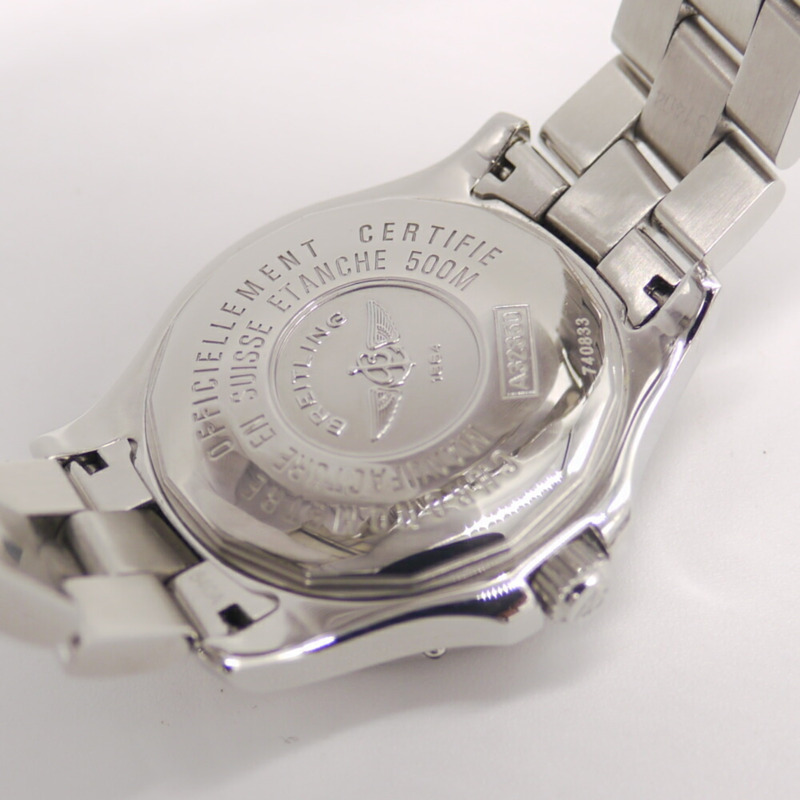 百年靈 Colt GMT A32350 自動天文台認證腕錶 藍色錶盤-5