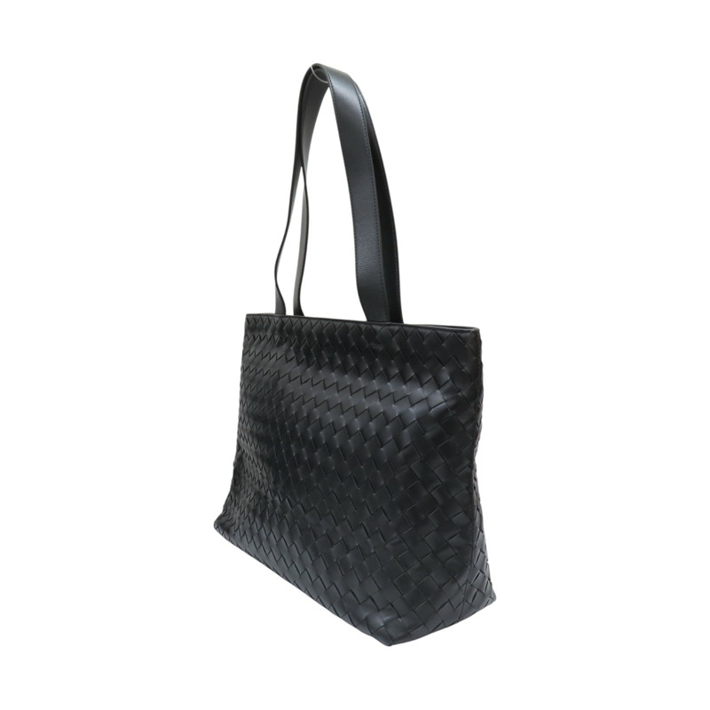黑色 編織 皮革 托特包 【BOTTEGA VENETA 寶緹嘉】-2