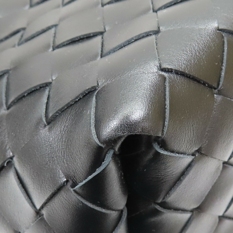 黑色 編織 皮革 托特包 【BOTTEGA VENETA 寶緹嘉】-12