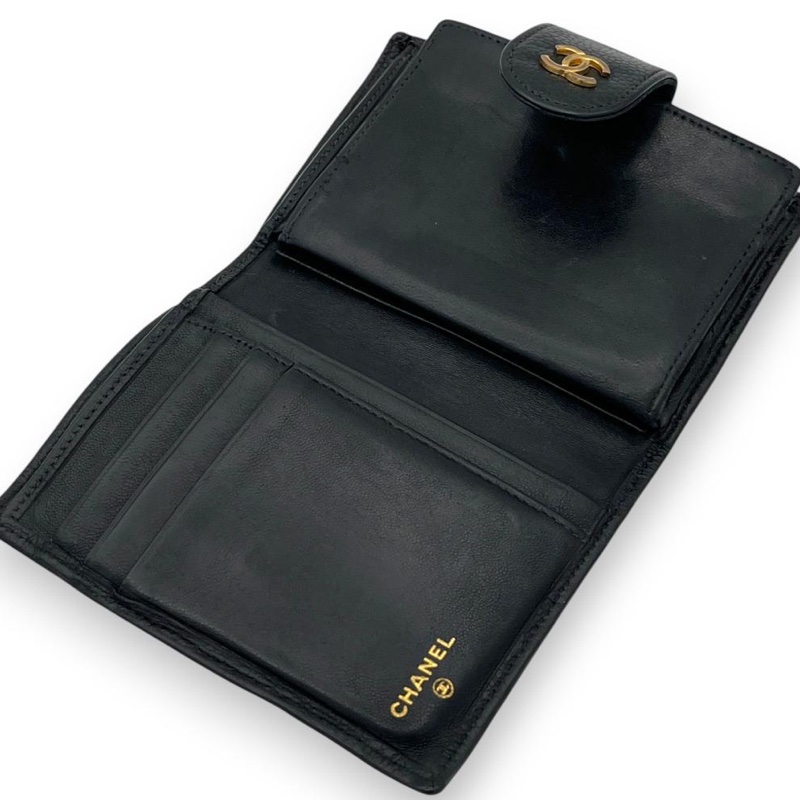 🌷Chanel 短夾.皮夾.錢包|經典花紋✦fufu style 精品✦ 氣質款|-2