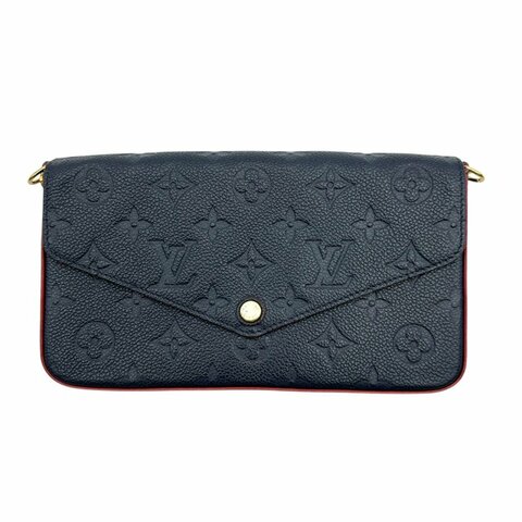 【美收精品】LV 深藍色肩背包 B-936【隔月月中將轉賣至日本 上架期限30天】