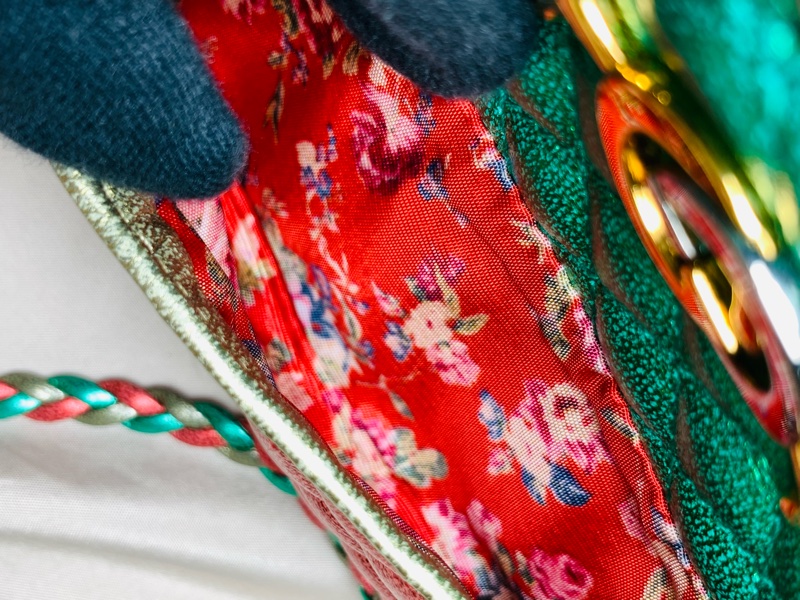 ‼️全台最甜 Gucci 古馳 糖果🍬配色馬蹄扣雙G貝殼包-4