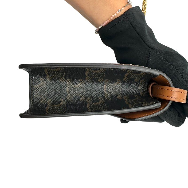 【美收精品】CELINE 老花金鍊肩背包 B-937【隔月月中將轉賣至日本 上架期限30天】-2