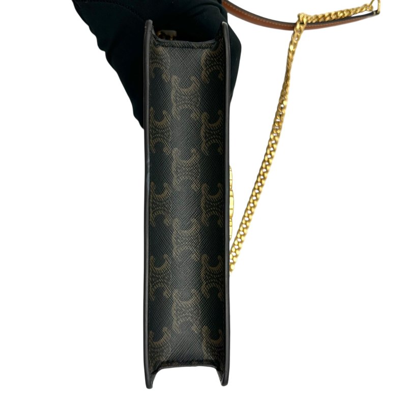 【美收精品】CELINE 老花金鍊肩背包 B-937【隔月月中將轉賣至日本 上架期限30天】-5