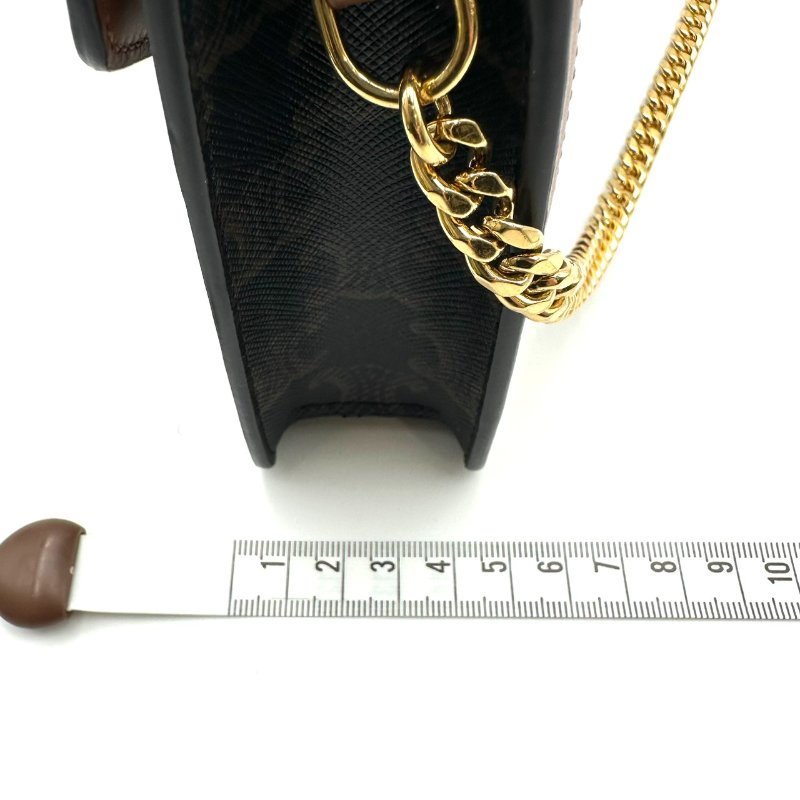 【美收精品】CELINE 老花金鍊肩背包 B-937【隔月月中將轉賣至日本 上架期限30天】-15