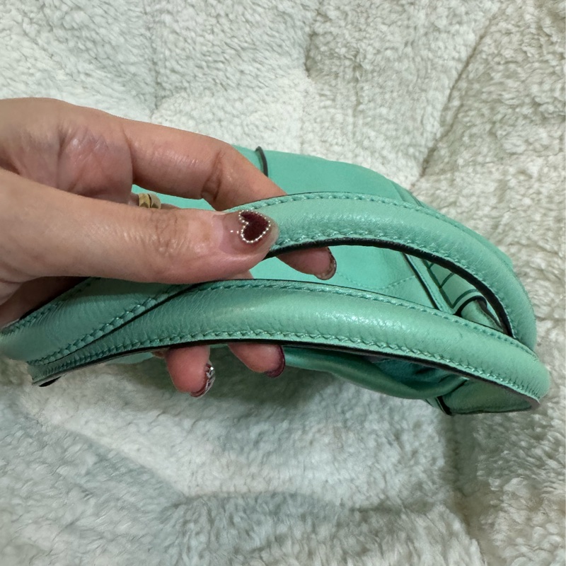 Tod’s蒂芬尼綠 手提肩背包-5