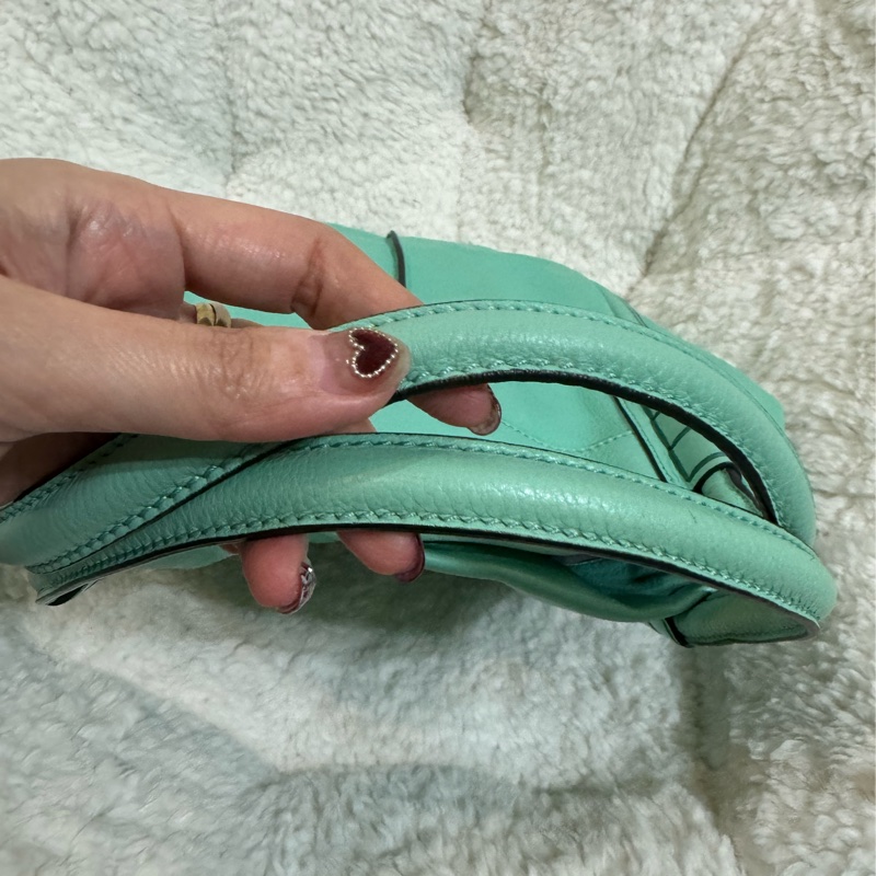 Tod’s蒂芬尼綠 手提肩背包-6