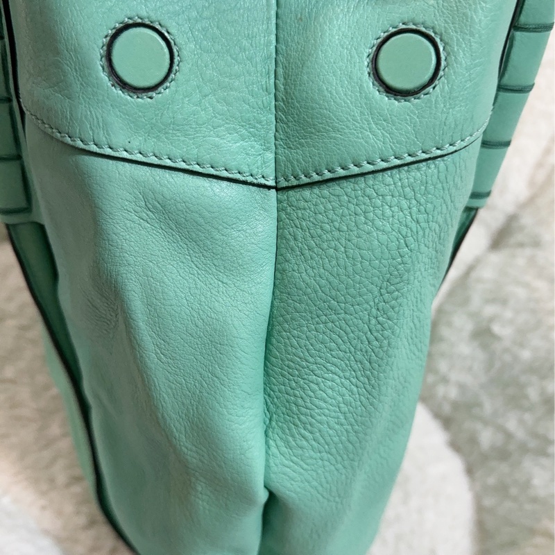 Tod’s蒂芬尼綠 手提肩背包-16