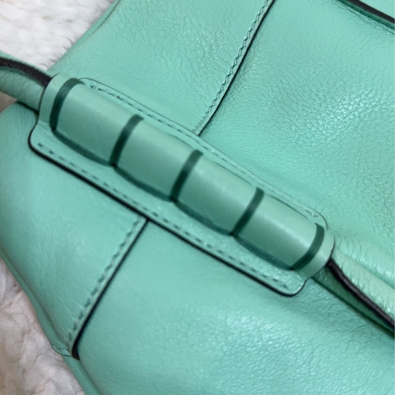 Tod’s蒂芬尼綠 手提肩背包-20