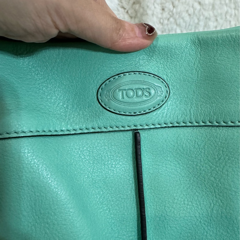 Tod’s蒂芬尼綠 手提肩背包-22