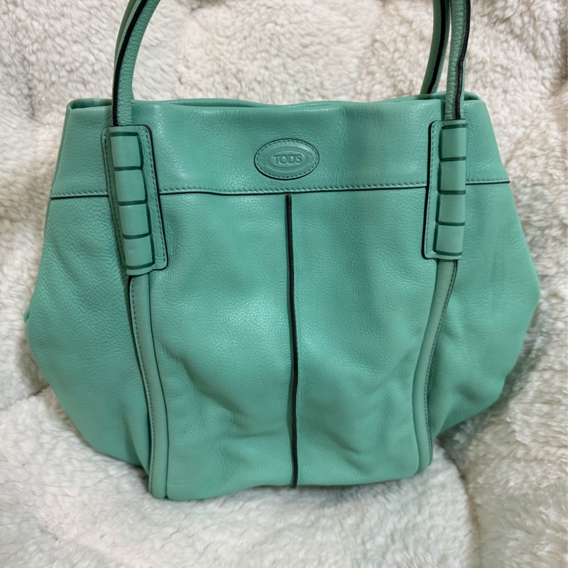 Tod’s蒂芬尼綠 手提肩背包-34