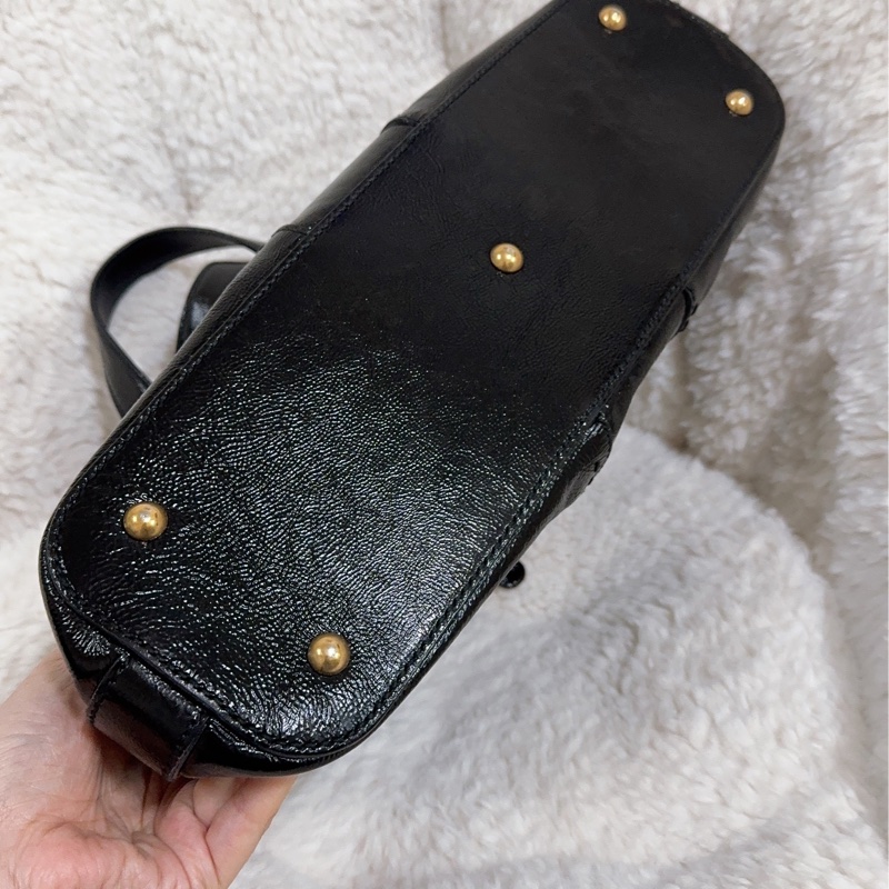 YSL 聖羅蘭手提肩背包(小款鎖頭🔒包）-1