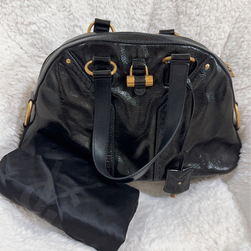 YSL 聖羅蘭手提肩背包(小款鎖頭🔒包）-14