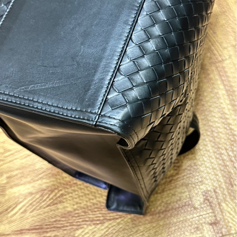 Bottega Veneta BV黑色旅行袋-10