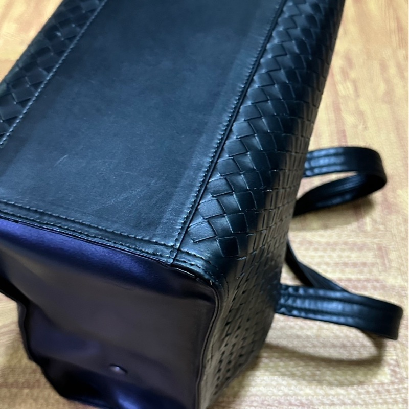 Bottega Veneta BV黑色旅行袋-11