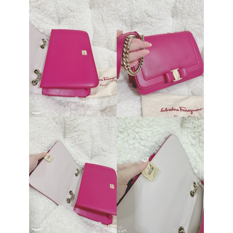 經典Salvatore Ferragamo鏈條包-4