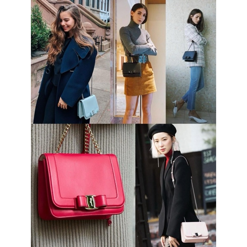 經典Salvatore Ferragamo鏈條包-7