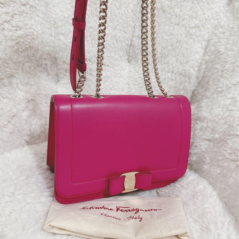 經典Salvatore Ferragamo鏈條包-16