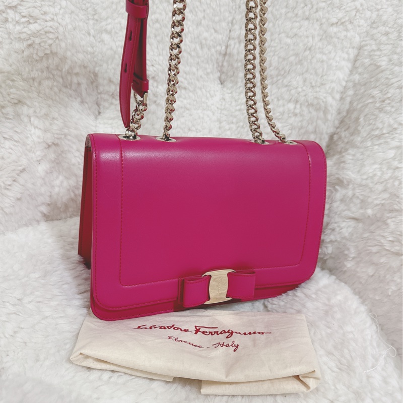 經典Salvatore Ferragamo鏈條包-17