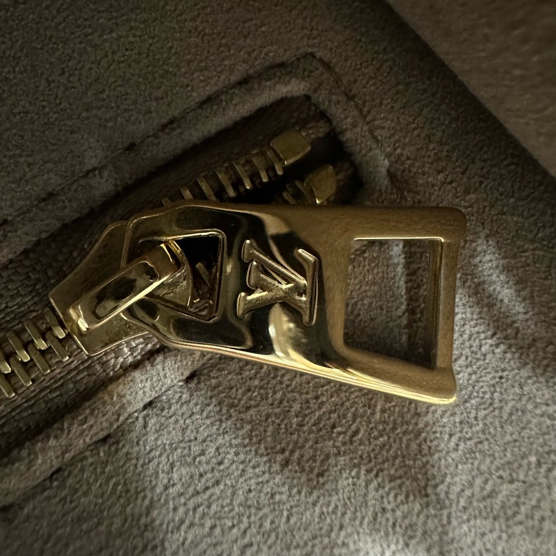 LV M45779 奶茶色牛皮壓紋in the go 斜背背 pm-33