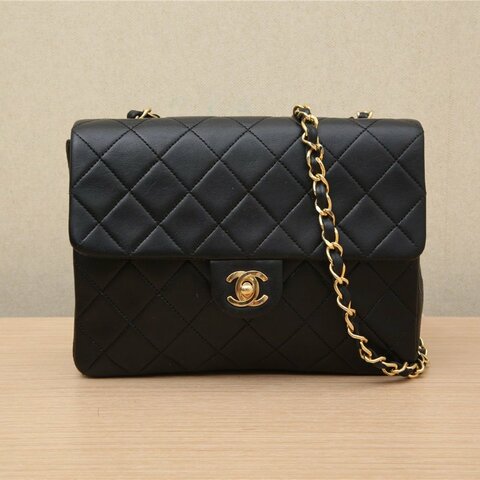 CHANEL 中古唇膏包腰包米白色0開肩背包