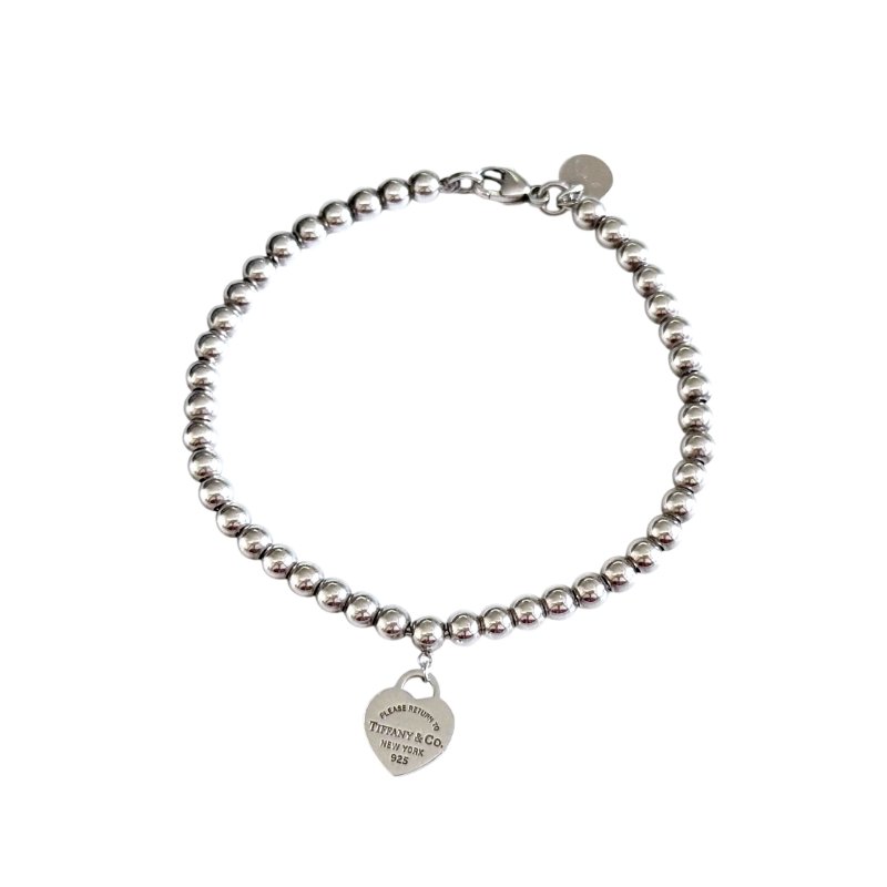 TIFFANY & CO. Return To Tiffany 純銀 愛心🩷 手鏈-0