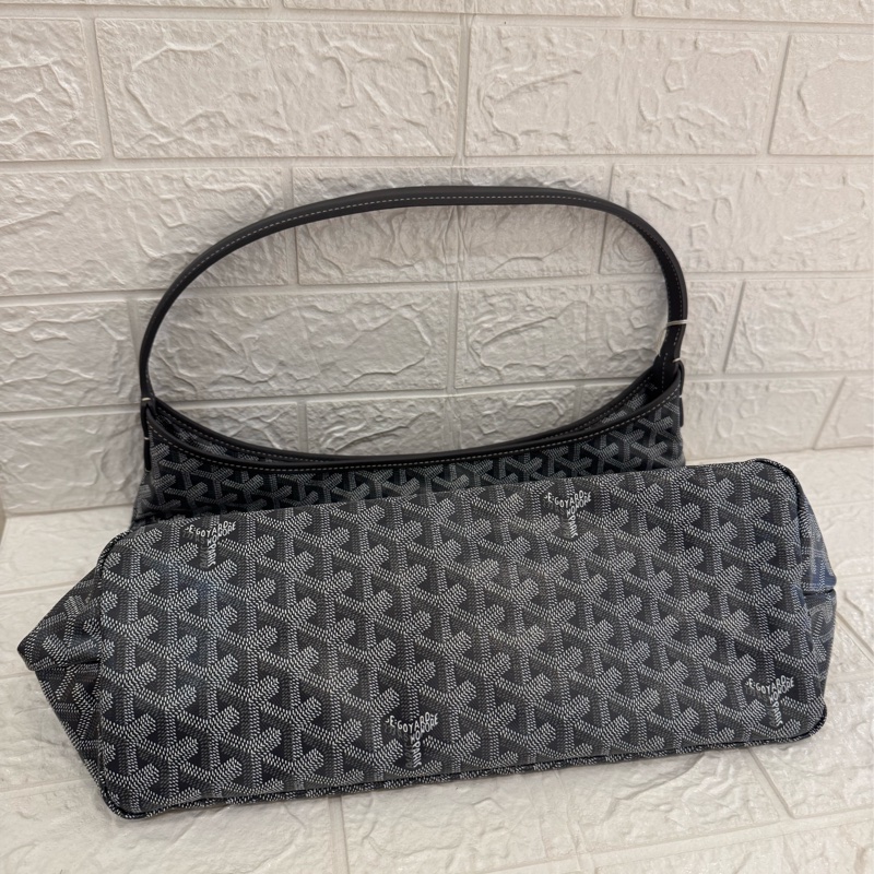 Goyard灰色滿版hobo肩背包-2