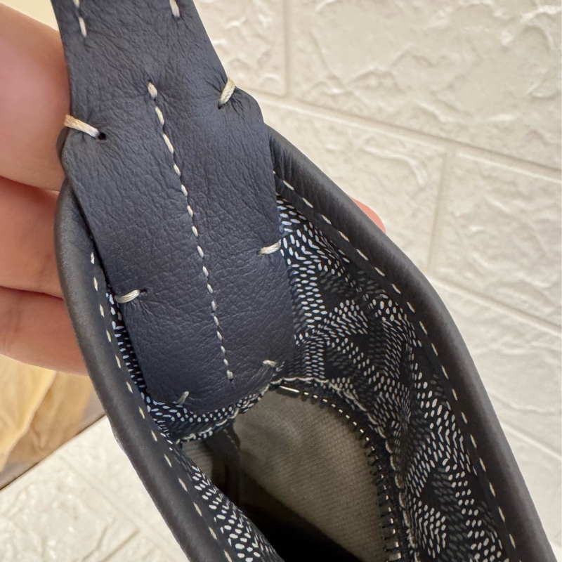 Goyard灰色滿版hobo肩背包-15