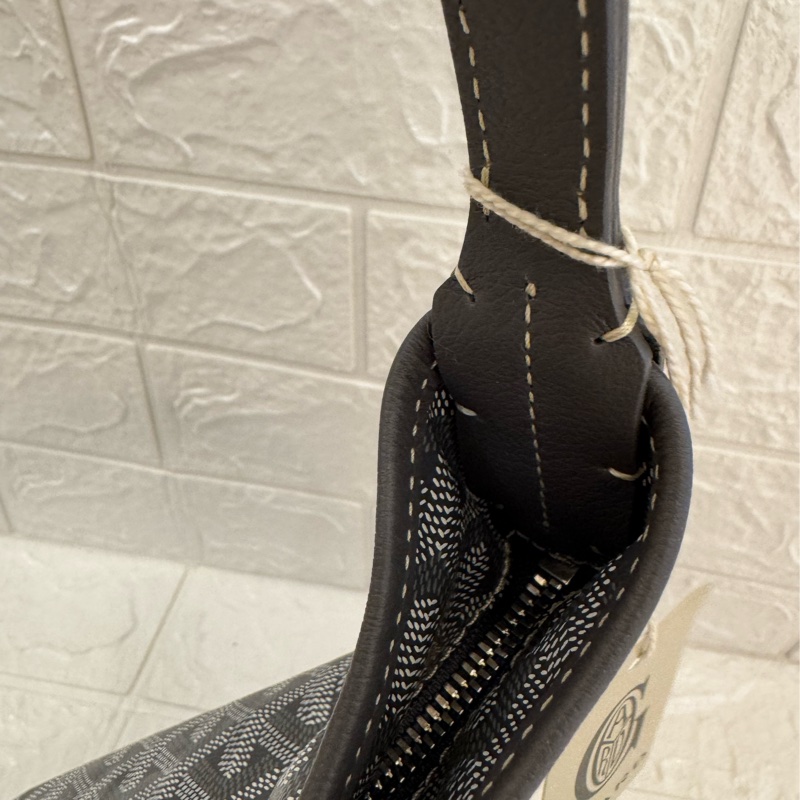 Goyard灰色滿版hobo肩背包-16