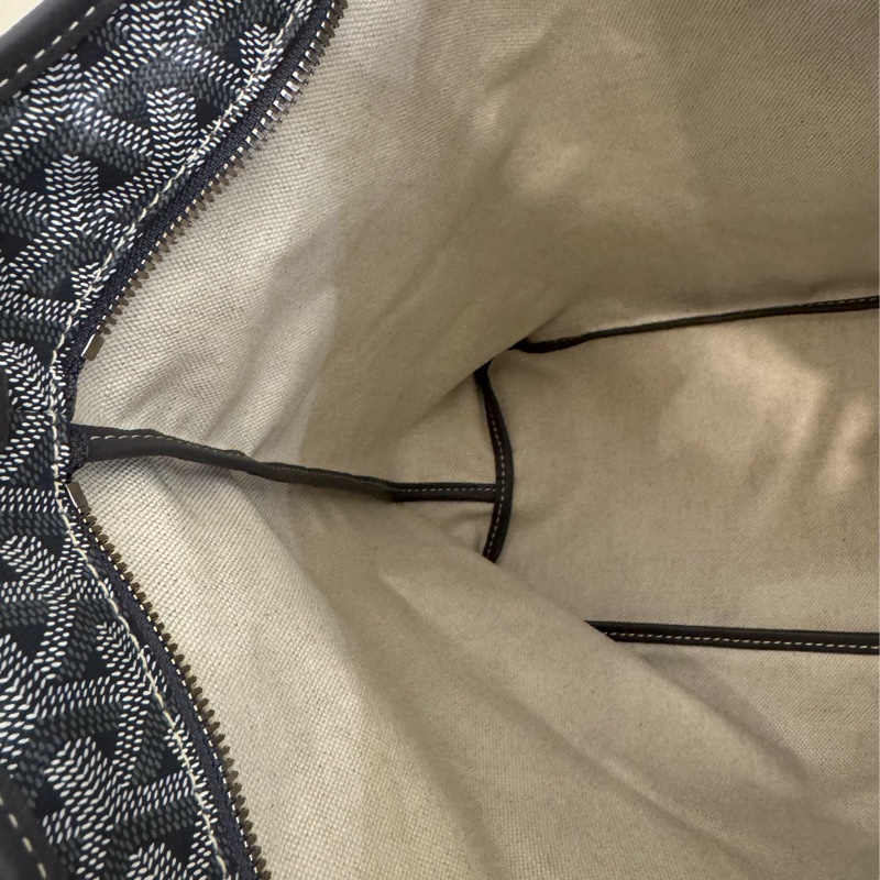 Goyard灰色滿版hobo肩背包-18