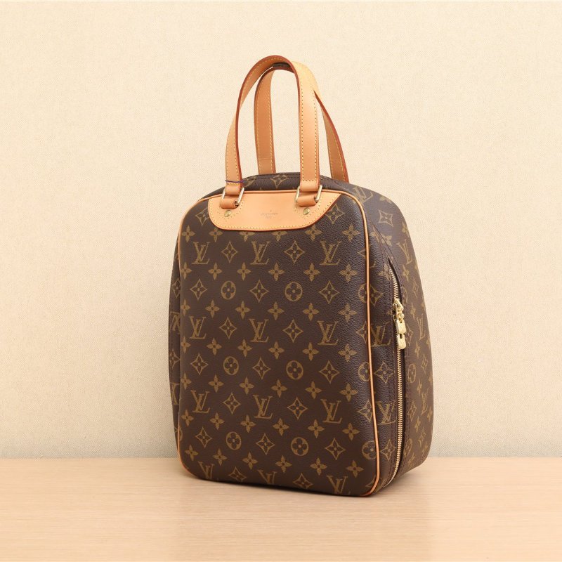 FERRAGAMO 中古麂皮手提斜挎包黑色肩背包-4