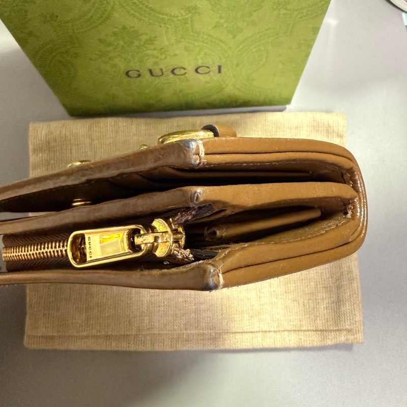 Gucci Horsebit 1955系列短夾-9