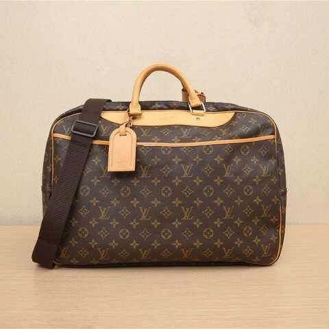 LOUIS VUITTON 中古鏤空麻將包老花肩背包