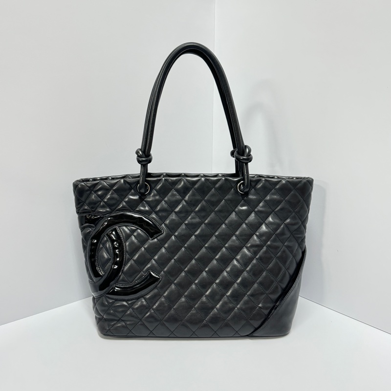 (軟糯糯🤤) Chanel “so black” 康朋 托特包 專櫃23萬!-1