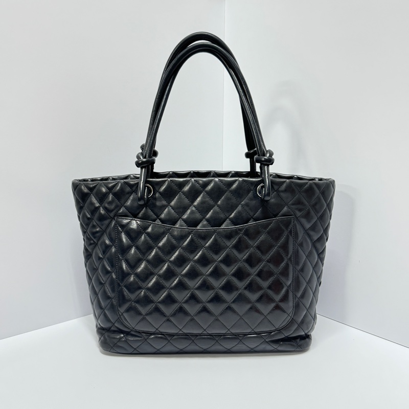 (軟糯糯🤤) Chanel “so black” 康朋 托特包 專櫃23萬!-2