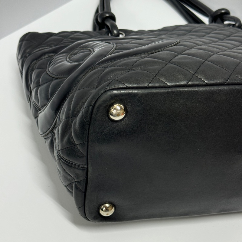 (軟糯糯🤤) Chanel “so black” 康朋 托特包 專櫃23萬!-11