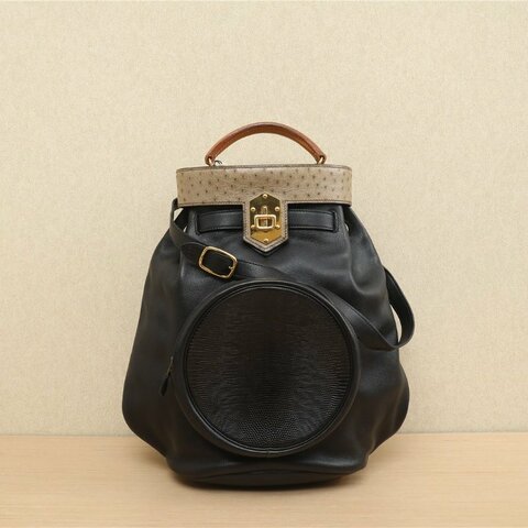 HERMES 西裝套衣架肩背包