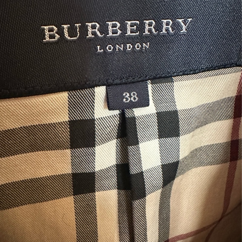 BURBERRY 米色風衣外套-15