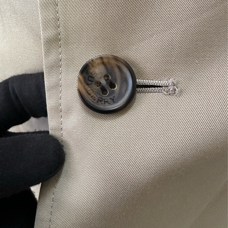BURBERRY 米色風衣外套-20
