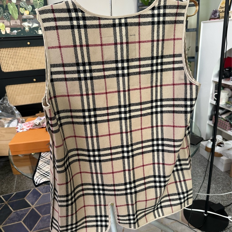 BURBERRY 米色風衣外套-24