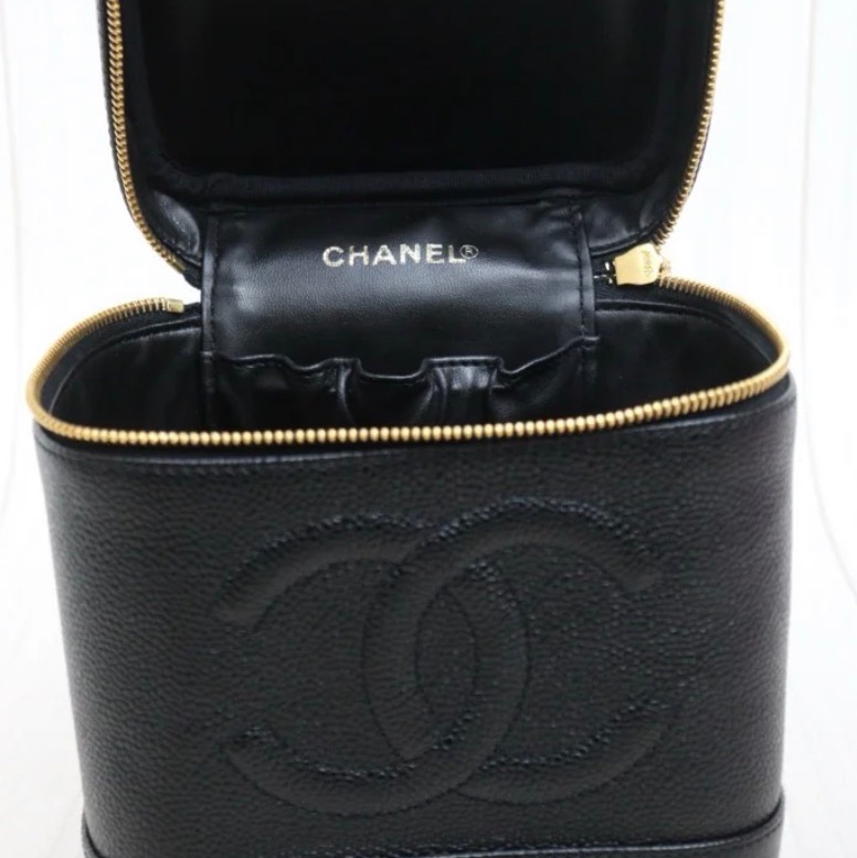 「JL精品代購」 97新 Chanel化妝盒 手提包-5