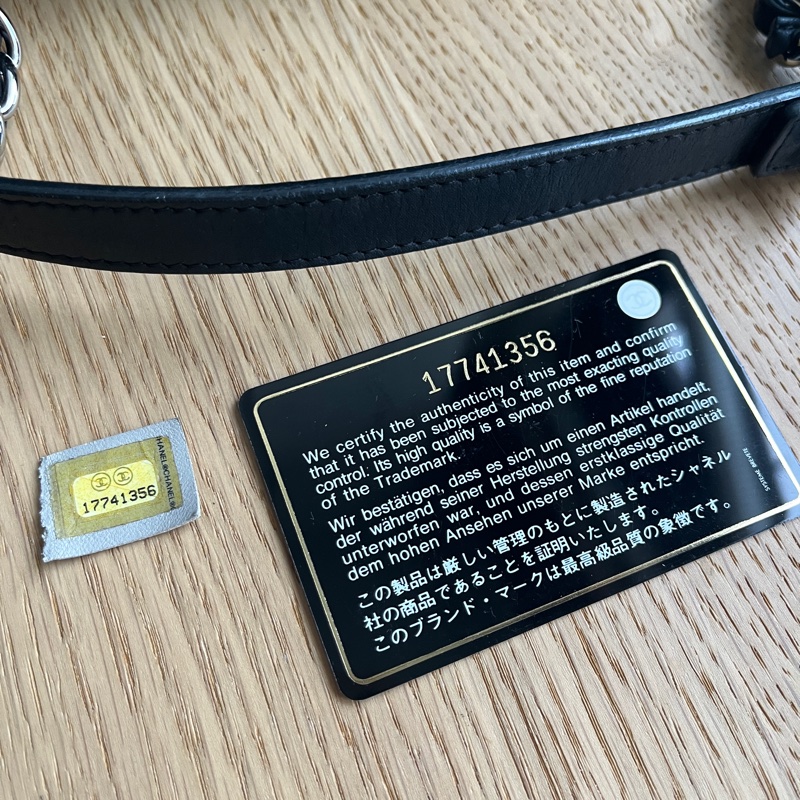 Chanel Vintage Wild Stitch Sea Hit Tote 黑色菱格皮革雙用包-4