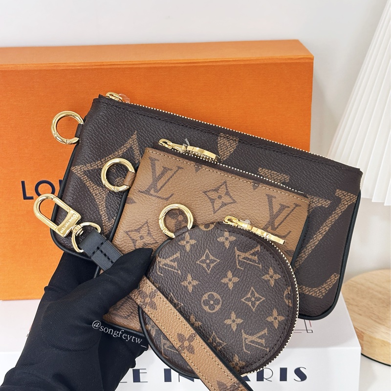 LV 三合一 手拿包 零錢包-1