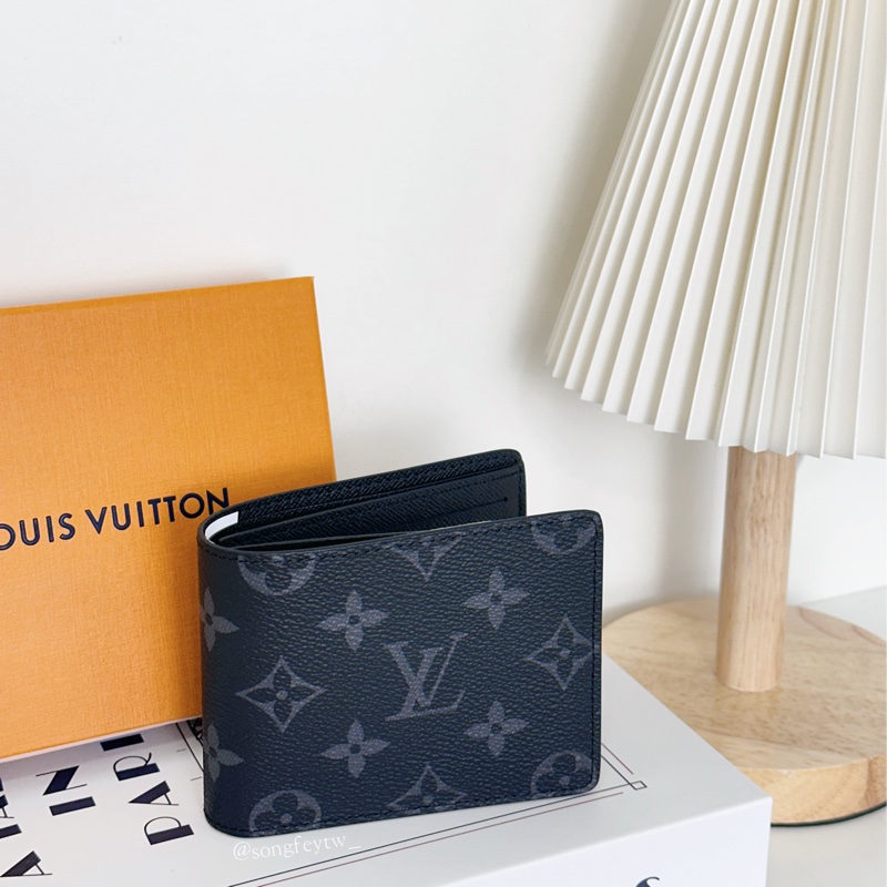 LV 經典 8卡 男短夾-1