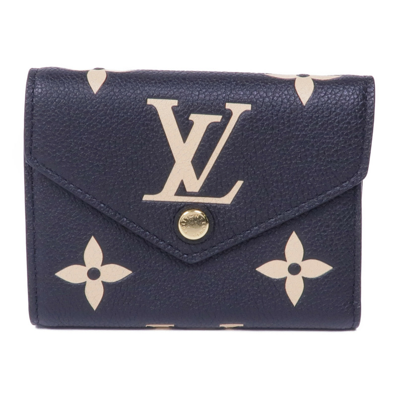 LOUIS VUITTON Monogram Empreinte Victorine Wallet金扣錢包-0